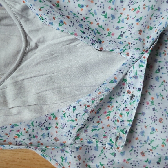 aerie. Floral Print. Boho Dress. Size Medium - Picture 6 of 10